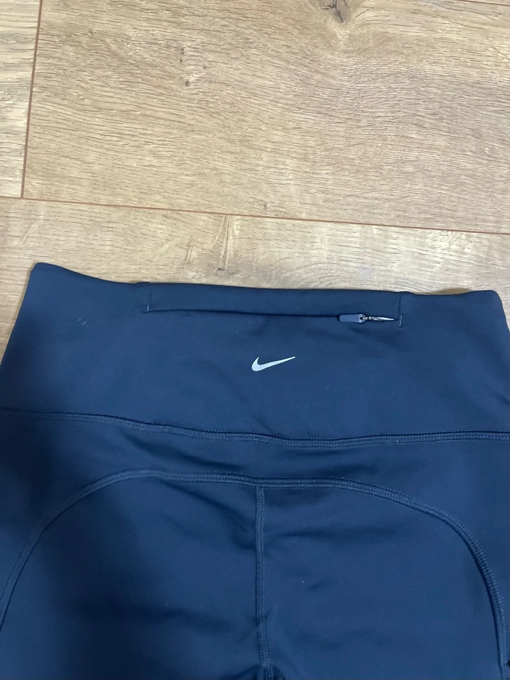 Nike Navy Blue Dri-FIT Running Capri Leggings